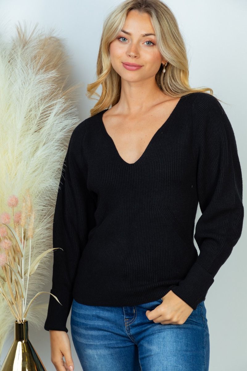 *Outlet* Teri Sweater (Black)