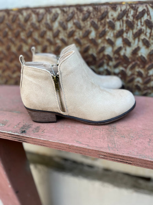 *Final Sale* Kenzie Booties (Wheat)