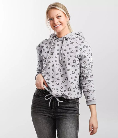 Wanakome Javasu Hoodie (Grey Leopard)