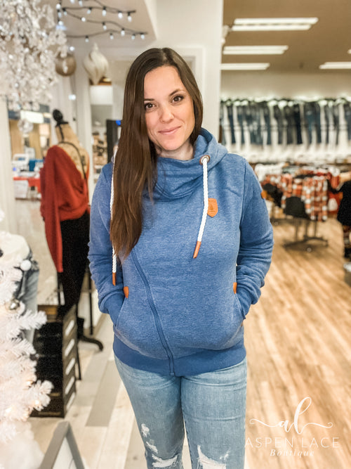 Wanakome Athena Hoodie (Indigo)