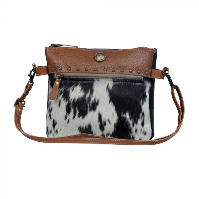 *Outlet* Remarkable Canvas & Hairon Bag