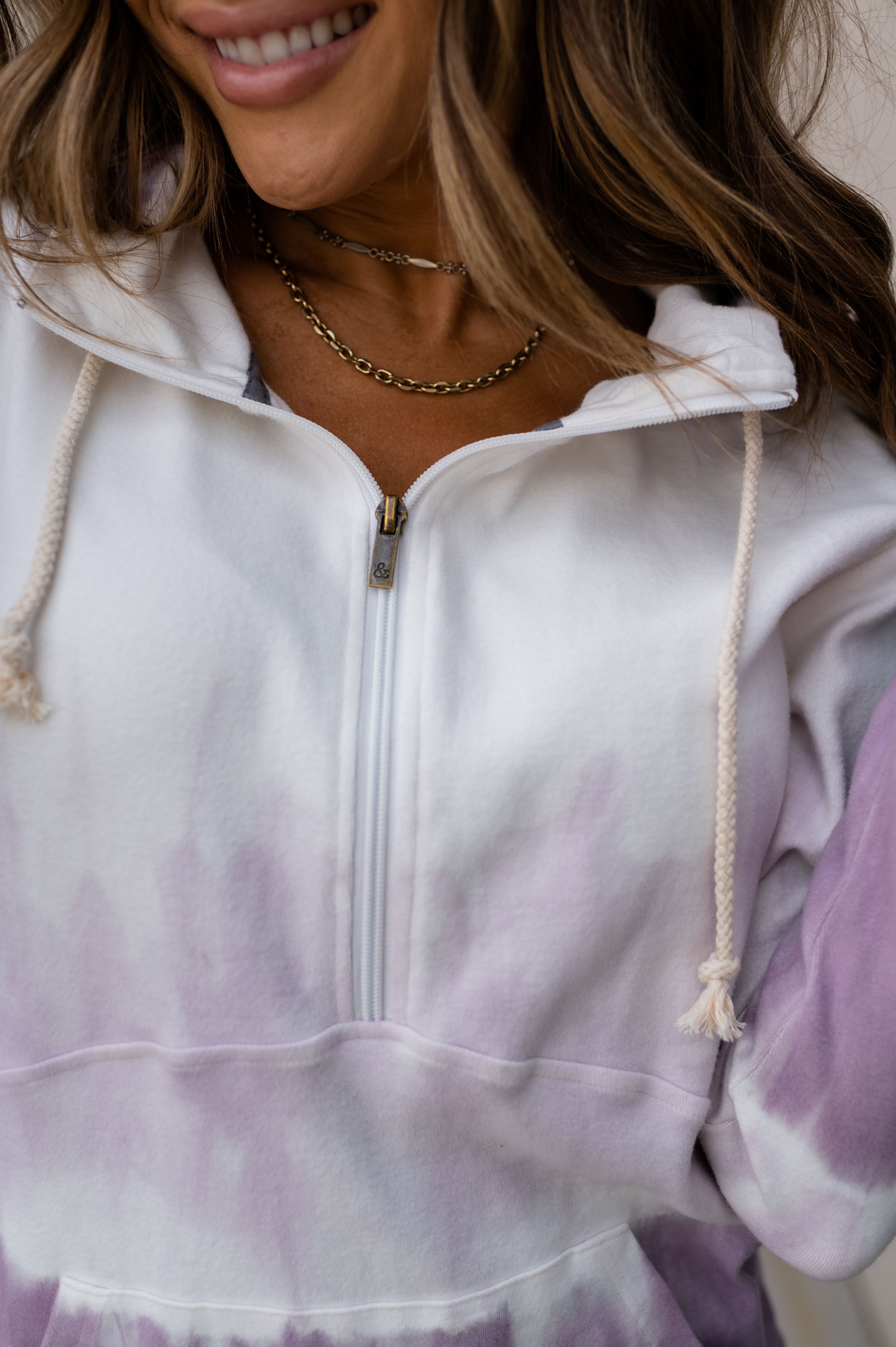 HalfZip Sweatshirt (Lavender Dreams)